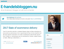 Tablet Screenshot of e-handelsbloggen.nu